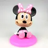 Adornos Decorativos para Pastel de Cumpleaños Infantil Accesorios Populares de Internet Mickey Minnie Tanabata Día de San Valentín Carrusel Enchufe