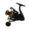Roda giratória balancim de metal série LT carretilha de pesca carretilha de pesca vara de pesca de mar vara de pesca de jangada pesca de rocha Luya preto dourado