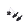 Fábrica cabello lacio clip nasal tapones para los oídos traje silicona profesional impermeable anti-asfixia tapón nasal adulto niños equipo profesional