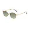 Gafas de Sol Polarizadas de Gama Alta 8822, Mismo Estilo que en Xiaohongshu, Ultraligeras Estilo Old Money Retro Nerd Gafas de Sol de Metal