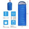 Saco de Dormir para Adultos para Exterior Transfronterizo, Universal para Todas las Estaciones, Saco de Dormir Portátil para Camping, Saco de Dormir Tipo Sobre de Algodón Hueco Engrosado