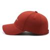 Gorra de béisbol de primavera y otoño para hombre, moderna gorra con letras pequeñas, estilo coreano, para mujer, ideal para combinar con todo, para exteriores y con protección solar.