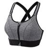 Nuevo sujetador deportivo con cremallera frontal ajustable, a prueba de golpes, sin aros de acero, ropa interior deportiva para yoga y belleza para mujer.