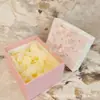 Nuevo Set de Regalo Rosa Flor de Cerezo de Dos Piezas Caja de Regalo Bolsa de Regalo Loción Corporal Gel de Ducha Crema de Manos Caja de Empaque Bolsa de Papel