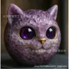 Estatua de Gato de Lujo para Nuevo Producto Transfronterizo, Estatua Artesanal de Resina de Gato de Lujo, Adorno de Escritorio