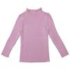 [en stock] suéter para niña invierno nuevo bebé estilo occidental camisa básica suéter de encaje de cuello redondo para niños