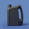 Contenedor de Aceite de Plástico HDPE de 4 Litros con Línea de Nivel de Líquido, Sellado y a Prueba de Fugas, Adecuado para Diésel, Gasolina, Aceite Lubricante y Anticongelante