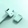 Batería externa de 20000 mAh con cuatro cables incorporados, carga rápida de 20 W, pantalla digital inteligente, gran capacidad y se puede llevar en aviones