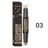 Comercio Exterior Transfronterizo Exportación Barra de Sombra de Ojos y Iluminador de Doble Extremo 3 Colores Maquillaje Facial Cosméticos Impermeables
