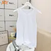 Camiseta de Aire Acondicionado~Chaleco Superior de Yoga Transpirable de Secado Rápido para Mujer para Entrenamiento de Pilates, Correr y Fitness sin Mangas