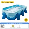 Producto Nuevo, Piscina Inflable Sin Aire, Piscina con Estructura para Exterior en Casa, Piscina Plegable para Chapotear, Piscina Infantil para Casa
