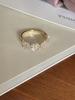 Anillo de Oro Perla Fritillaria Diseño para Mujer Nicho de Gama Alta Lujo Ligero Exquisito Moda Índice de Celebridad de Internet Anillo Apilable