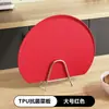 Tabla de cortar de doble cara para uso doméstico, hecha de material TPU, antibacteriana y resistente al moho, separa alimentos crudos y cocidos, resistente a altas temperaturas, fácil de limpiar