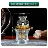 Lámpara de Mantequilla de Vidrio Pequeña a Prueba de Viento Lámpara de Aceite de Loto de Cristal para Ofrenda a Buda, Uso Doméstico, Venta al por Mayor