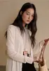 Little Golden Bean ApparelLa Nueva Camisa de Mujer Más Vendida, Tejido de Punto de Alta Gama Estilo Coreano Amigable con la Piel, Top Ligero Casual