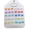 Nuevas Joyas para Uñas Artísticas de Resina Color Caramelo Moño Joyería para Uñas DIY Pendientes Funda de Teléfono Móvil Accesorios de Uñas Portátiles