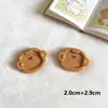Acessórios de Resina DIY Pratos de Animal Cartoon Cola de Creme Presilhas de Cabelo Feitas à Mão Capa de Celular Acessórios para Fivela de Sapato