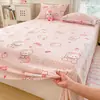 Conjunto de lençol de flanela espessa para cama de três peças para outono e inverno, flanela de leite quente, macio e confortável, adequado para cama de solteiro de dormitório estudantil