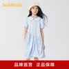 Ropa Infantil Balabala Vestido para Niña 2025 Nuevo Vestido de Verano Textura de Burbuja Vestido de Princesa