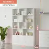 Vitrina de Cosméticos Contenedor Simple Moderno Gabinete de Salón de Belleza Gabinete de Salón de Uñas Estante de Productos para Barbería Estante de Exhibición