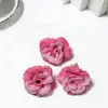 Pequena Rosa Rosa Chá Flor de Seda Cabeça Decoração de Casa Material DIY Adereços de Fotografia Parede de Fundo de Casamento Flor Artificial