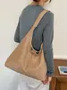 Bolsa de Gran Capacidad para Viajes Diarios Mujer 2026 Otoño Nuevo Elegante Retro Bolso de Hombro Individual Informal Bolso Tote Esmerilado para Debajo del Brazo
