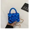 Bolso de noche cruzado nuevo mini con lentejuelas color sólido acrílico clutch bolso de moda un solo hombro bandolera para lápiz labial bolsa para niños