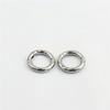 Accesorios para bolsas diámetro interior 6 puntos 2 cm hebilla de conexión de anillo de resorte abierto anillo abierto bolsa con anillo de elevación dorado y plateado