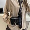 Bolso Caja Cadena Texturizado para Mujer Verano 2026 Nuevo de Moda Diseño de Nicho Bolso Cruzado Versátil Bolso de Hombro al por Mayor