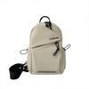 Mochila para Estudiantes, Bolso Bandolera de Hombro, Mismo Estilo para Hombres y Mujeres, Bolsa de Pecho para Ciclismo y Viajes, Bolso de Mano, Bolsa de Lona Deportiva de Gran Capacidad