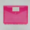 Bolsa para documentos de fichário com 11 furos, bolsa transparente para informações, bolsa de armazenamento, bolsa tridimensional de grande capacidade para arquivos de pessoal, fabricantes