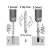 Suministros del Fabricante Extractor de Dientes de Alambre Roto Tubería de Agua Tubería Rota Extractor de Alambre Roto Juego de Machos de Reparación de Rosca de Tubería