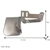 Pie Prensatelas Máquina de Coser Plana Todo Acero Juego de Pies Prensatelas Máquina de Coser Industrial Pie Prensatelas para Dobladillo Enrollado Industrial Combinación Venta al por Mayor