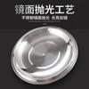 Manulife Aço Inoxidável Pot Cover Wok Cover Household Pot Cover com tripé Cover Steamer Cover Soup Pot Milk Pot Cover Universal