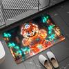 Alfombrilla absorbente de dibujos animados, antideslizante, para baño, para el hogar, con barro de diatomeas, para puerta de baño, cojín, venta al por mayor