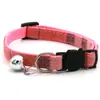 2020 Collar a Cuadros Británicos para Gato y Perro Color Cuadros Gato con Productos para Mascotas Fabricantes Collar con Cascabel Más Vendido