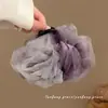 Pinza para el pelo de camelia estilo bosque atmosférico para mujer, Pinza de tiburón para pelo semirrecogido, Pasador suave, Pinza de moda