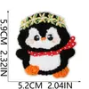 Parches de Tela de Pingüino Lindos y Adorables, Parches Termoadhesivos sin Coser para Ropa, Bolsas, Decoración Personalizada, Parches de Reparación, Apliques de Tela