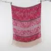 Bufanda Multiusos de Algodón con Estampado Delgado y Textura Irregular para Primavera y Verano, Protector Solar, Chal para Viajes y Vacaciones, Versátil para Mujer