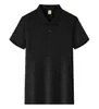 Camisa Polo de Alta Qualidade com Gola Reversível, Uniforme para Team Building Corporativo, Camisa Publicitária com Logo Bordado, Roupa de Trabalho de Manga Curta para o Verão