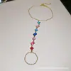 Pulseira Anel Integrado de Zircônia de Luxo Leve Francês Nicho High-End Geométrico Personalizado Exquisito Versátil