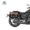 Coche muscle Wolf adecuado para bolsa lateral saikelon RA401 bolsa lateral caja lateral retro modificación bolsa para casco con liberación rápida especial