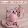 Anel de yoga e Pilates personalizado pelo fabricante, anel mágico para modelagem corporal e fitness, equipamento de exercício para músculos do assoalho pélvico com resistência, anel de fitness