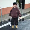 Jaqueta masculina para primavera e outono 2026 nova estilosa e moderna roupas de bebê jaqueta infantil masculina de outono top da moda