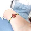 Pulsera de Nudo de Diamante productos semiacabados pulsera tejida para el año de nacimiento se pueden usar cuentas sin tejerla tú mismo pulsera de cuerda trenzada hecha a mano pulsera de cuerda roja