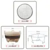Set de Estufa para Preparar Té para Uso Doméstico en Interiores, Estufa Tradicional de Borde, Set Completo de Estufa de Arcilla para Barbacoa en el Patio