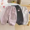 Nuevos Pantalones Casuales de Terciopelo para Niñas Otoño e Invierno para Niños Pequeños y Medianos para Usar en Casa, Leggings de Terciopelo Calientes y Engrosados de Una Sola Pieza