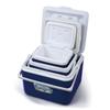 Atacadistas usam novo conjunto de três peças quadrado portátil plástico reserva de calor balde takeaway caixa de preservação de calor ao ar livre camping balde de gelo