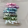Atacado de Glitter Cor Sereia Novo Modelo Transfronteiriço Conjunto de Flocos Iridescentes que Mudam de Cor 6 Cores Glitter para Unhas Azul