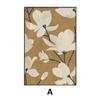 Sala de estar sofá fundo mural de parede moderno minimalista flor piso pintura decorativa pintura corredor atmosférico